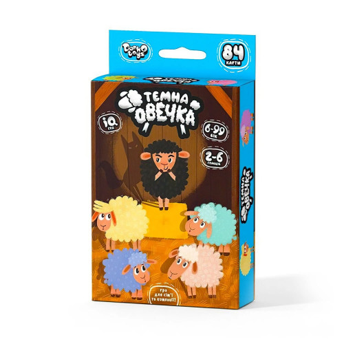Дитяча настільна гра "Темна овечка" Danko Toys (151741-Г)
