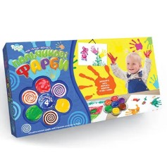 Детские пальчиковые краски Danko Toys 4 цвета (116441-Г)