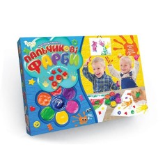 Детские пальчиковые краски Danko Toys 7 цветов (116574-Г)