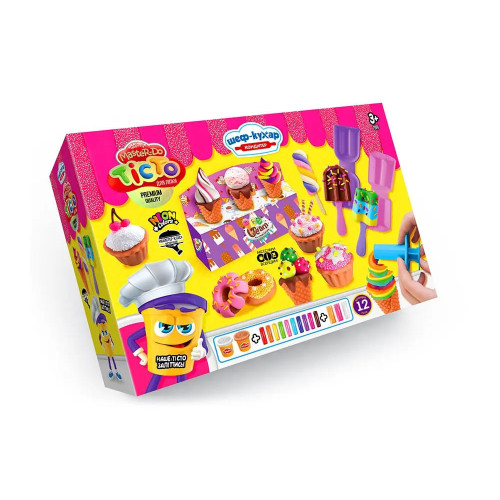 Дитячий набір "Тісто для ліпки "Master Do" шеф-кухар кондитер (138469-Г)