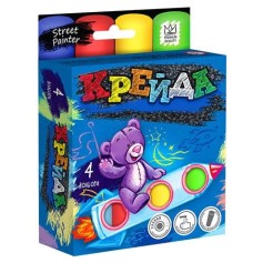Мелки для рисования на асфальте Danko Toys большие, 4 шт (149600-Г)