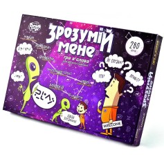 Настольная игра "Пойми меня" от Danko Toys (73409-Г)