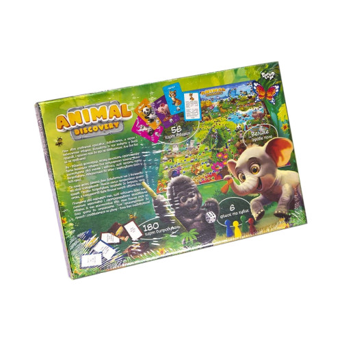 Настільна розважальна гра "Animal Discovery" від Danko Toys (164040-Г) — 12898