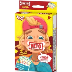 Настільна розважальна гра "Veto" від Danko Toys (150807-Г)