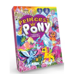 Дитяча настільна розважальна гра "Princess Pony" від Danko Toys (151736-Г)