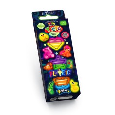 Дитяче тісто для ліплення Danko Toys "FLUORIC" (142768-Г)  