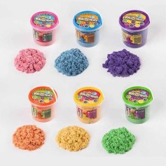 Детский кинетический песок "KidSand" банка 1200 г от "Danko Toys" (121816-Г) 