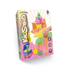 Детский кинетический песок "KidSand" в коробке 400 г от Danko Toys (133287-Г)