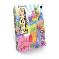 Детский кинетический песок "KidSand" в коробке 600 г от Danko Toys (132749-Г)
