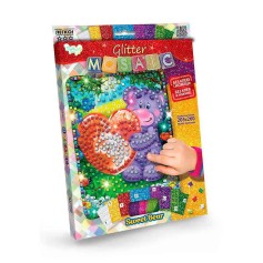 Дитячий набір для творчості "Блискуча мозаїка" Glitter Mosaic від Danko Toys (156323-Г)