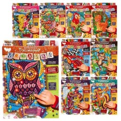 Дитячий набір для творчості "Блискуча мозаїка" від Danko Toys (73442-Г)