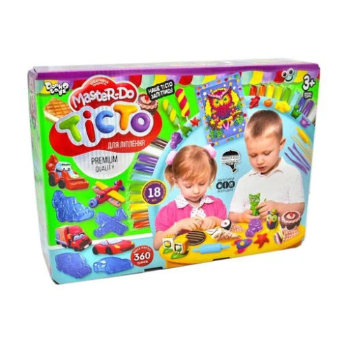 Дитячий набір креативної творчості Danko Toys для ліплення, "Master Do" (124713-Г)
