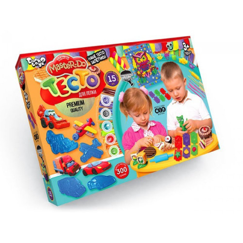 Дитячий набір креативної творчості Danko Toys для ліплення, "Master Do" (128303-Г)