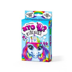 Настільна розважальна гра-вікторина "Хто Я? Unicorn" від Danko Toys (158396-Г)