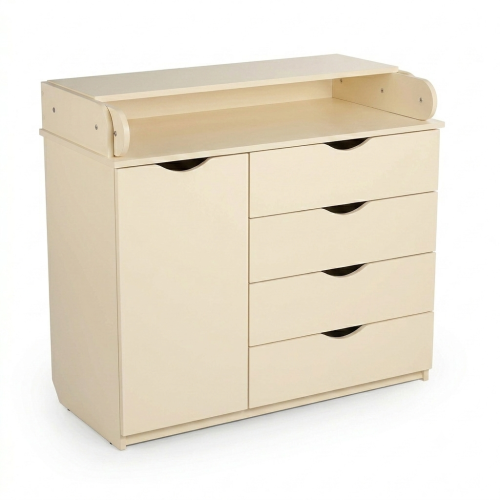 Комод-пеленатор з дверцятами DeSon 900-900-510 см, ванільний (KOMOD90) — 25720