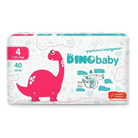 Подгузники Dino Baby 4 (7-14 кг), 40 шт