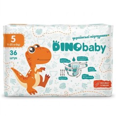 Підгузки Dino Baby 5 (11-25 кг), 36 шт