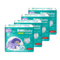Подгузники-трусики Dino Baby 3D Soft 6 (16-24 кг), 112 шт (4 уп. х 28 шт.)