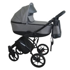 Коляска 2в1 Donatan Lavanda Сірий