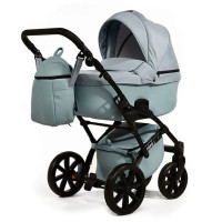 Коляска 2в1 Donatan Mini Блакитний