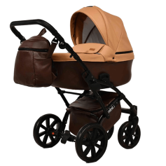 Коляска 2в1 Donatan Mini Коричневий