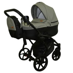 Коляска 2в1 Donatan Mini Зелений/Чорний
