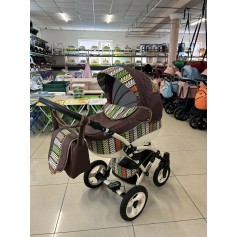 Коляска 2в1 Donatan Viano Plus коричневий