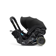 Автокресло-коляска Doona X Nitro Black 40-85 см (до 13 кг) 2-в-1 с 3 положениями наклона, для новорожденных и путешествий