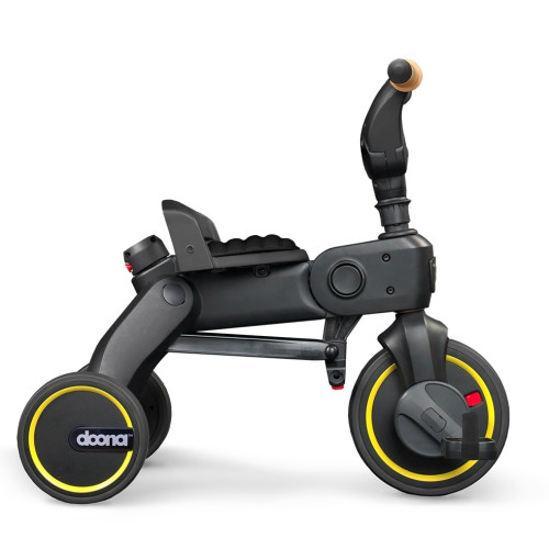 Триколісний велосипед складний Doona Liki Trike S5 / Nitro Black — 13524