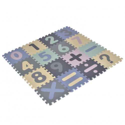 Дитячий килимок-пазл 16 пазлів 31х31х1см, EL Camino ME 1169 Numbers 