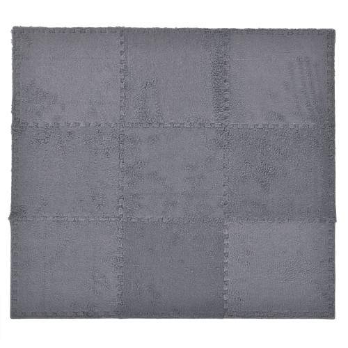 Дитячий килимок-пазл з плюшевим покриттям, 31х31х1см, EL Camino ME 1165 Gray Fur