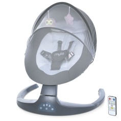 Укачивающий центр El Camino Myla ME 1074 Dark Gray Squares