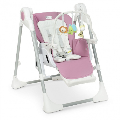 Стульчик для кормления El Camino ME 1087 Swan Lilac — 3569 Стульчик для кормления El Camino ME 1087 Swan Lilac — 3569