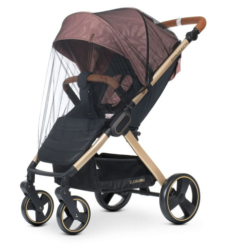 Коляска прогулянкова El Camino ME 1053G-2 Dynamic Pro Special Pink — 11618