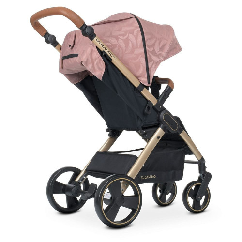 Коляска прогулянкова El Camino ME 1053G-2 Dynamic Pro Special Pink — 11618