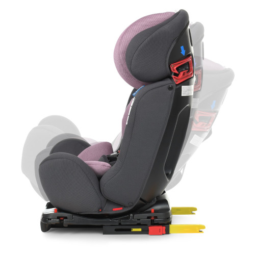 Автокрісло EL Camino ME 1041 Bravo Isofix Royal Violet — 3542 Автокрісло EL Camino ME 1041 Bravo Isofix Royal Violet — 3542