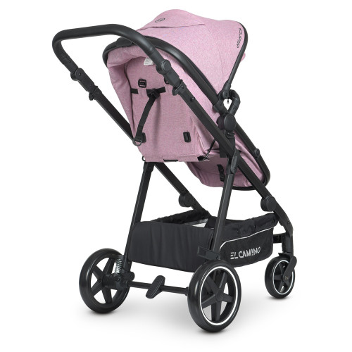 Коляска 2в1 El Camino ME 1069 Alliance Denim Ash Pink — 3554