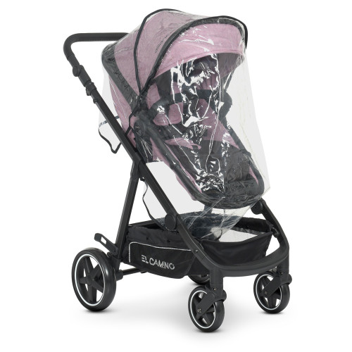 Коляска 2в1 El Camino ME 1069 Alliance Denim Ash Pink — 3554