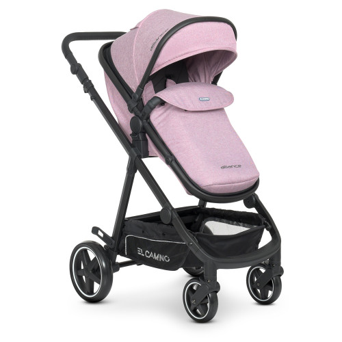 Коляска 2в1 El Camino ME 1069 Alliance Denim Ash Pink — 3554