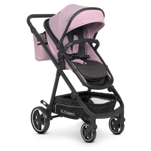 Коляска 2в1 El Camino ME 1069 Alliance Denim Ash Pink — 3554