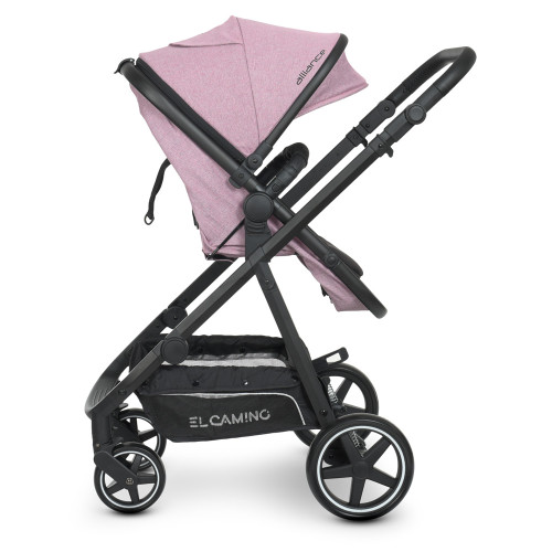 Коляска 2в1 El Camino ME 1069 Alliance Denim Ash Pink — 3554