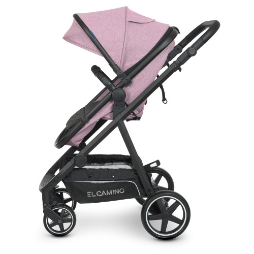 Коляска 2в1 El Camino ME 1069 Alliance Denim Ash Pink — 3554