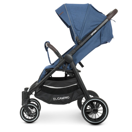 Коляска прогулочная El Camino ME 1083 Optima Navy Blue — 3808