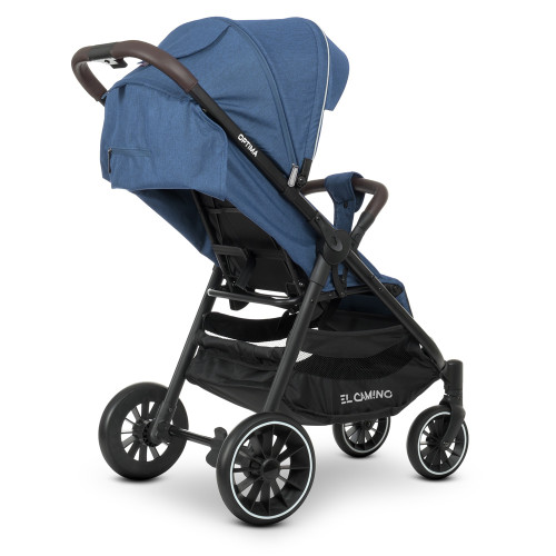 Коляска прогулочная El Camino ME 1083 Optima Navy Blue — 3808