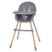 Стульчик для кормления El Camino Me 1111 Lumi Gray