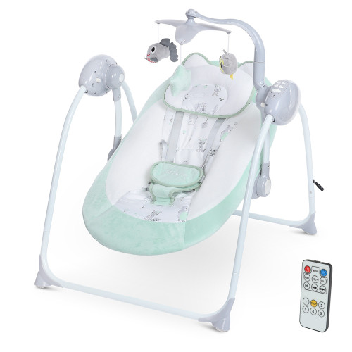 Кресло-качалка El Camino ME 1075 Teddy Mint Animals