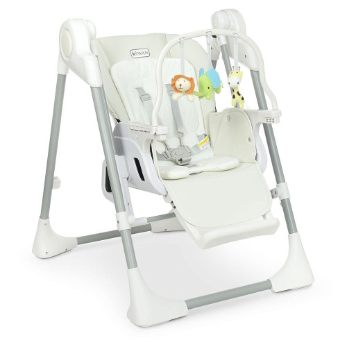 Стульчик для кормления El Camino ME 1087 Swan White — 3572 Стульчик для кормления El Camino ME 1087 Swan White — 3572
