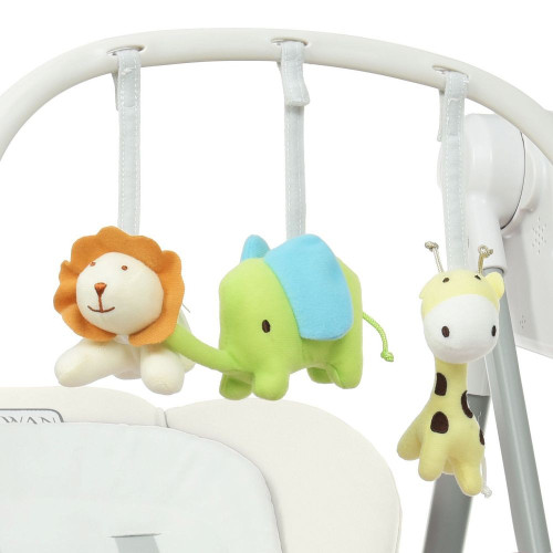 Стульчик для кормления El Camino ME 1087 Swan White — 3572 Стульчик для кормления El Camino ME 1087 Swan White — 3572