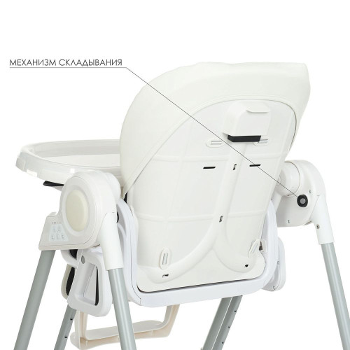 Стульчик для кормления El Camino ME 1087 Swan White — 3572 Стульчик для кормления El Camino ME 1087 Swan White — 3572