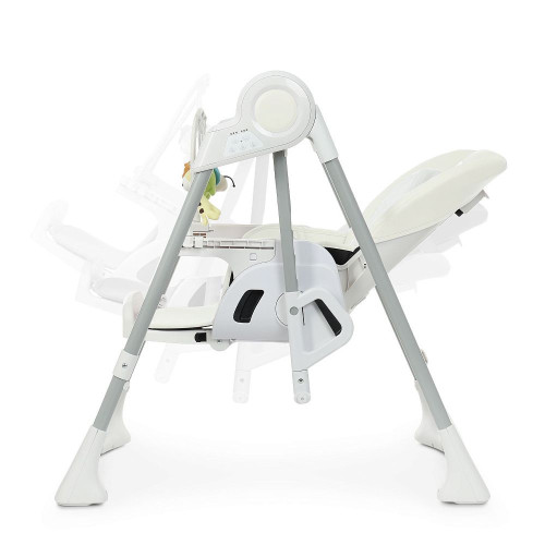 Стульчик для кормления El Camino ME 1087 Swan White — 3572 Стульчик для кормления El Camino ME 1087 Swan White — 3572
